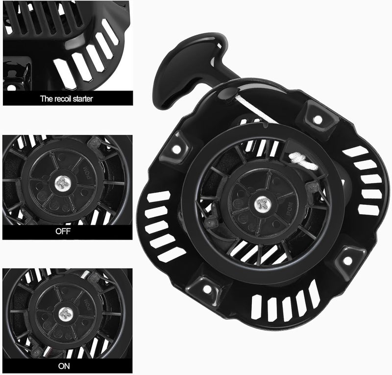 Sofo Pull Start Assembly for Generac 196cc 208cc 212cc Engine Recoil Starter GP3600 GP3250 GP3300 Generator Pull Cord Rope Replacement - Image 5